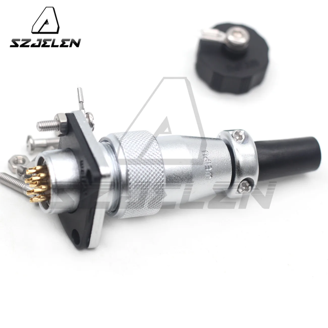 WEIPU WS16- 9 Pin Metal Waterproof Connector,Female Plug Male Socket,Can Be Used In Industry, Aviation, Communications, Etc.