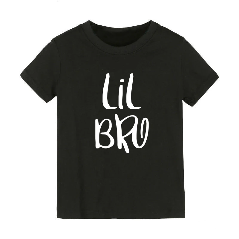 Big Brother Little Brother T Shirt Sibling Short Sleeve Tees Clothes Kids Baby Boys Letter Printed Fashion Brothers T-shirt Tops