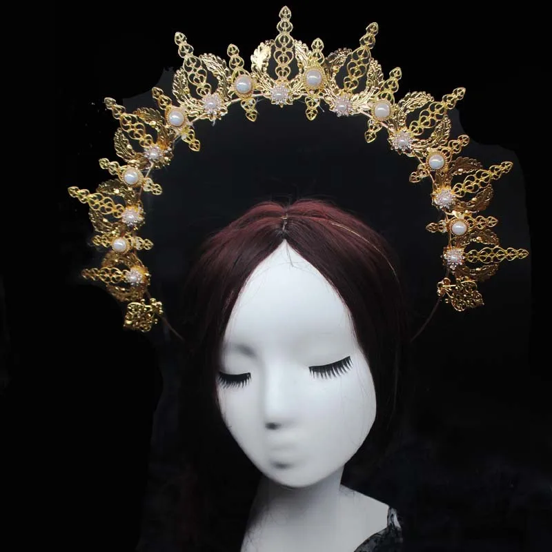 Headwear Notre Dame Sun Halo Lolita Gorgeous for Girls Cosplay Hair Accessories