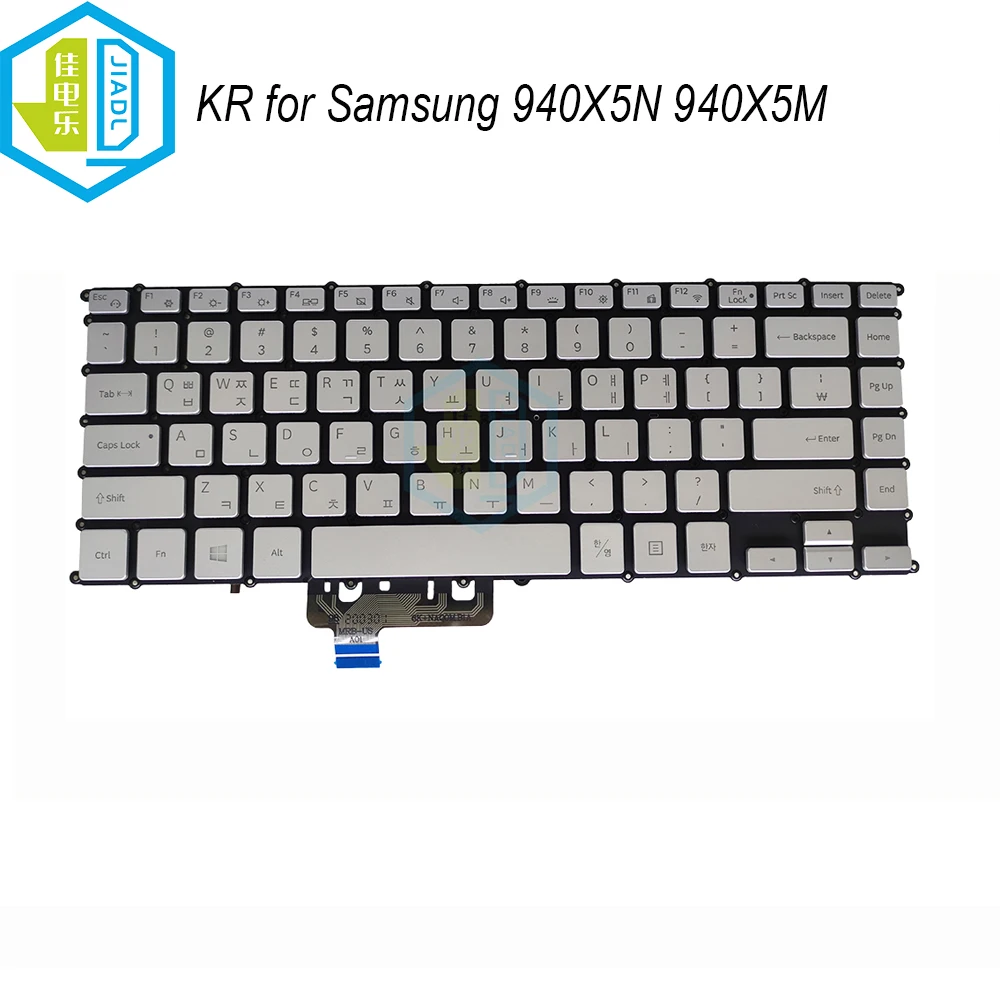 

Korean keyboard backlight laptop keyboards for Samsung 940X5N 940X5M NP940X5N NP940X5M 9Z.NAQBN.C0K notebook replacement parts