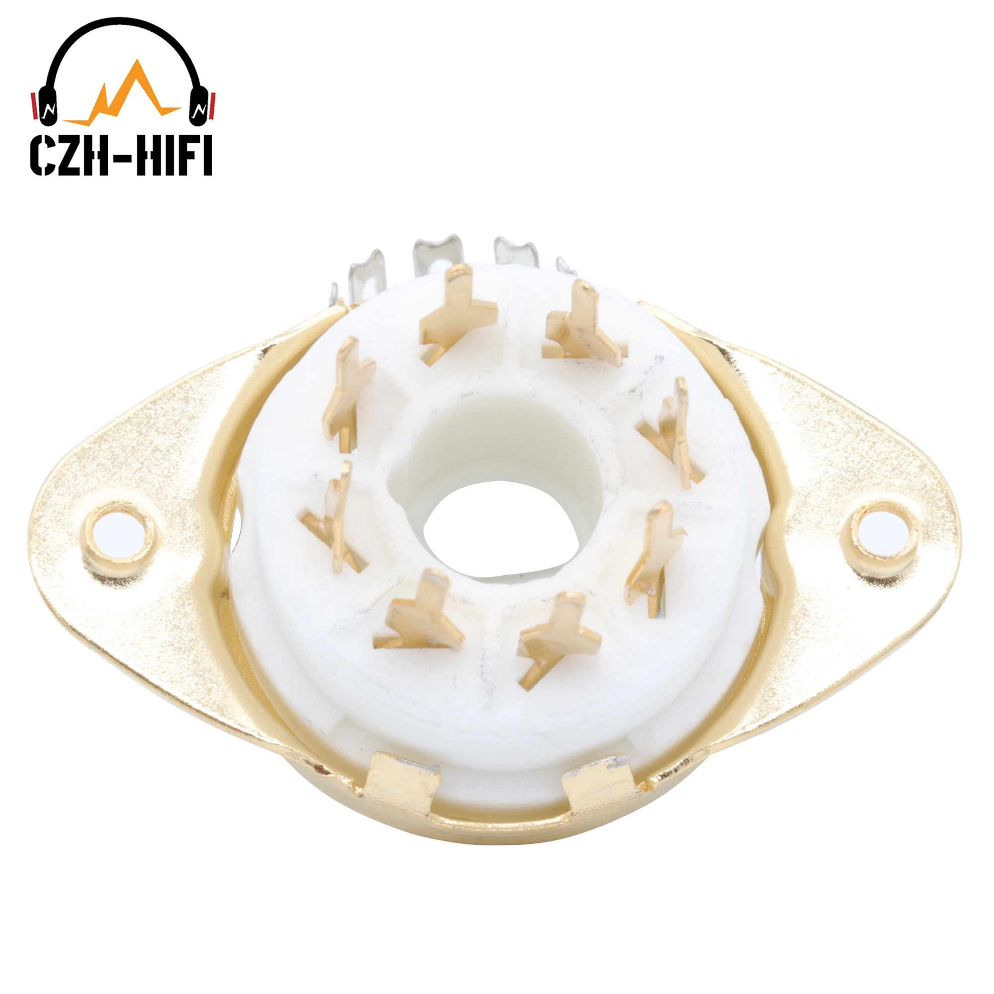 1pc 8pin K8A Octal Vacuum Tube Ceramic Valve Base Jack for KT88 EL34 5881 6SN7 6SL7 5AR4 Vintage Audio Amplifier DIY HiFi