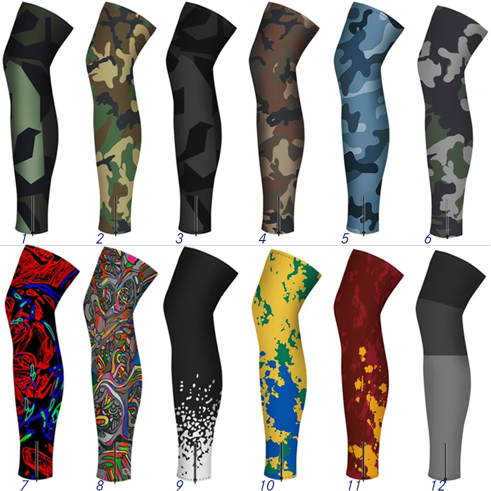 

1 Pair Quality Winter Thermal Leg Warmers Compression Arm Sleeves MTB Bicycle Cycling Running Basketball Fitness Sport Leggings