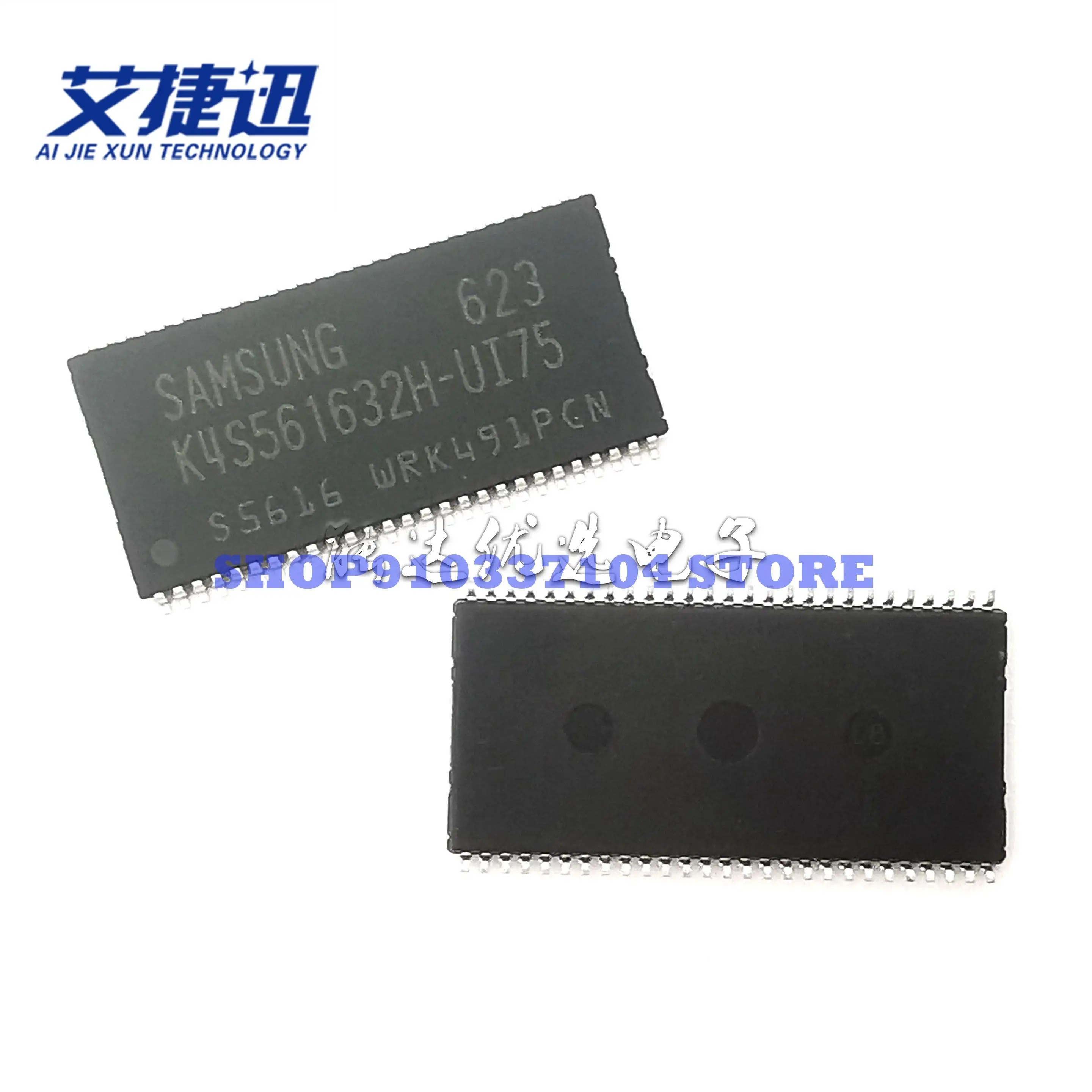 10 pçs/lote K4S561632H-UI75 K4S561632H SDRAM de memória chip IC novo e original