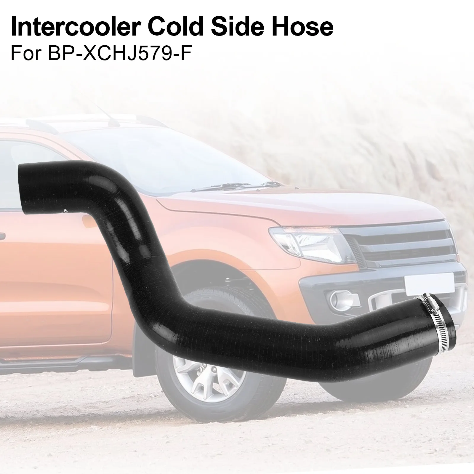 Artudatech New Intercooler Cold Side Hose For Ford Ranger PX Mazda BT50 3.2L 2012+ Black Car Accessories