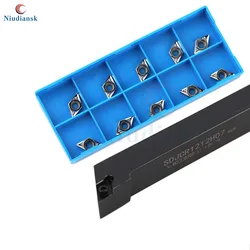 SDJCR1010H07 SDJCR1212H07 SDJCR1616H07 Lathe Tool External Turning Tool Holder SDJCL For DCMT0702 DCGT0702 Turning Inserts Parts