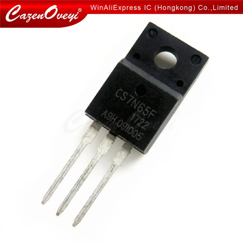 5pcs/lot CS7N65F CS7N65 7N65 TO-220F In Stock