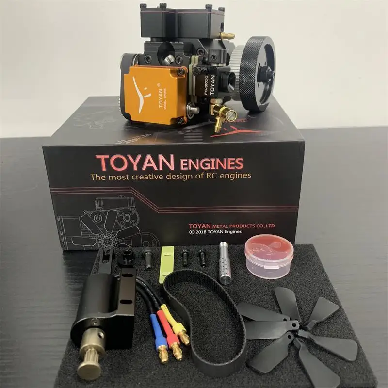 

TOYAN ENGINE FS-S100WA Water-cooled Four-stroke Methanol Model Engine