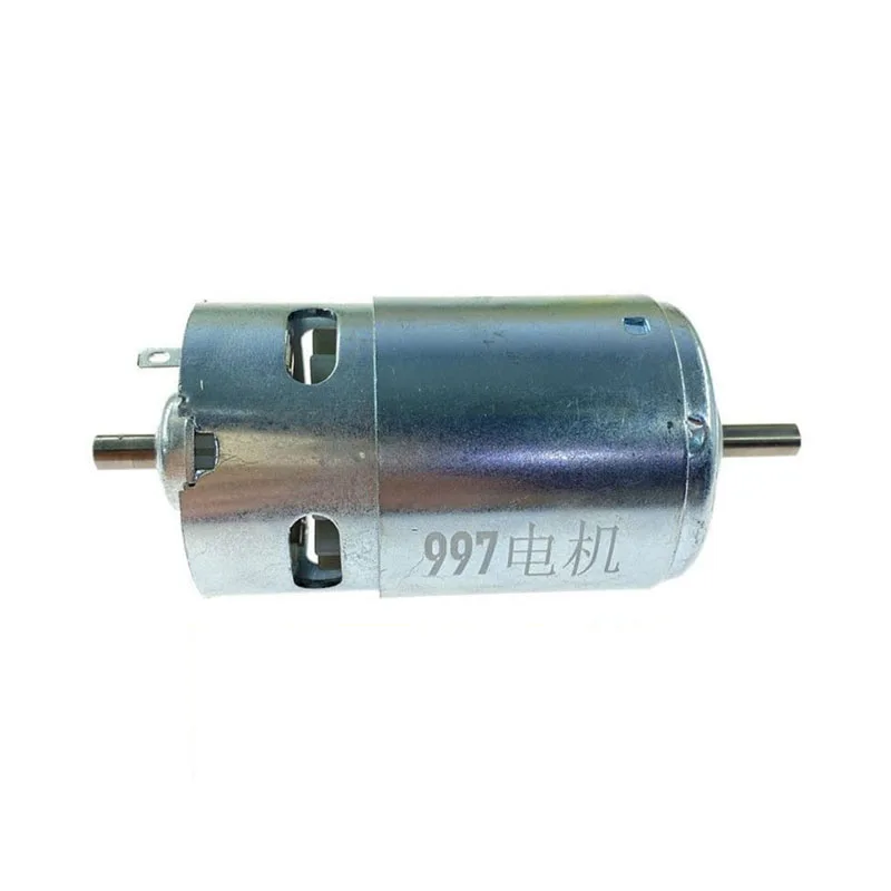 997 DC motor dual output shaft high speed 12-24-36 voltage motor dual bearing lathe bench drill 775 895 motor