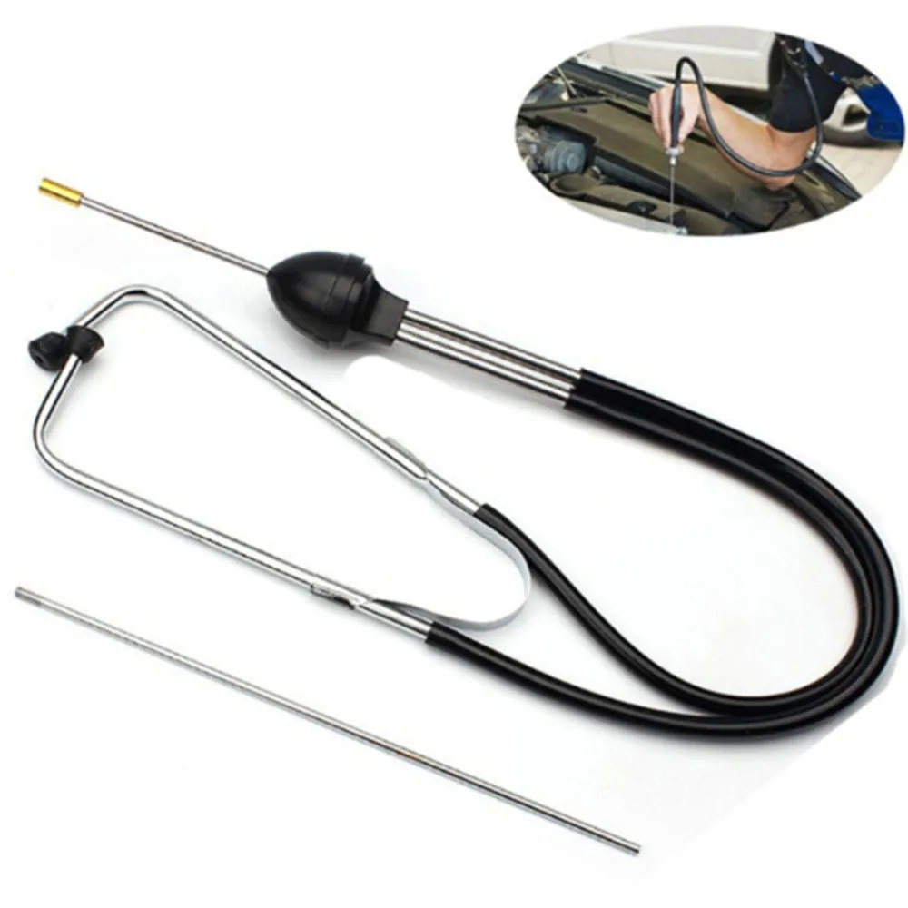 Car Cylinder Stethoscope Mechanics Stethoscope Car Engine Block Diagnostic Automotive Hearing Tool for Car Examination Tool