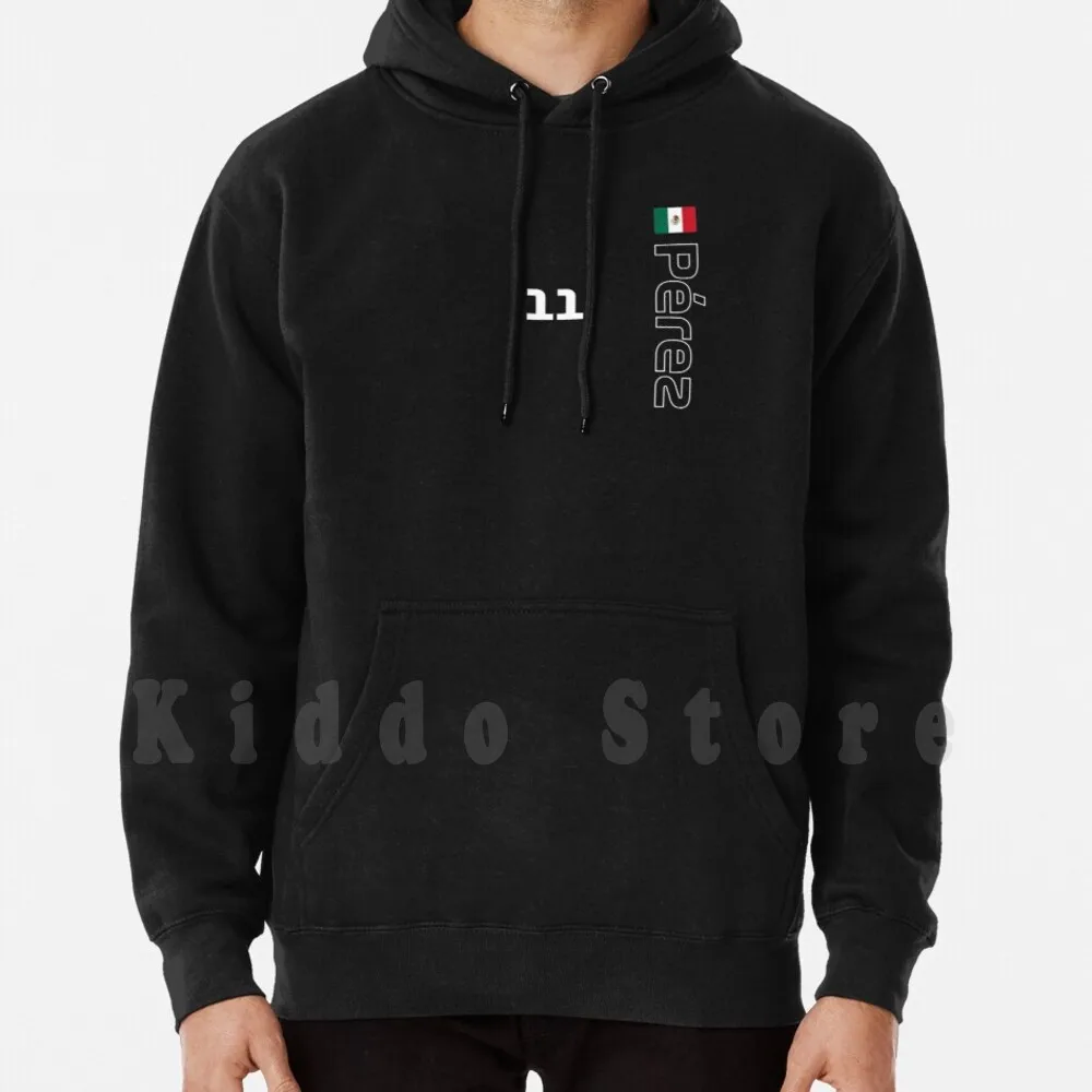 Perez 11 Hoodies Long Sleeve Motorsport Racing Car Formula Auto Sergio Perez Racing Point