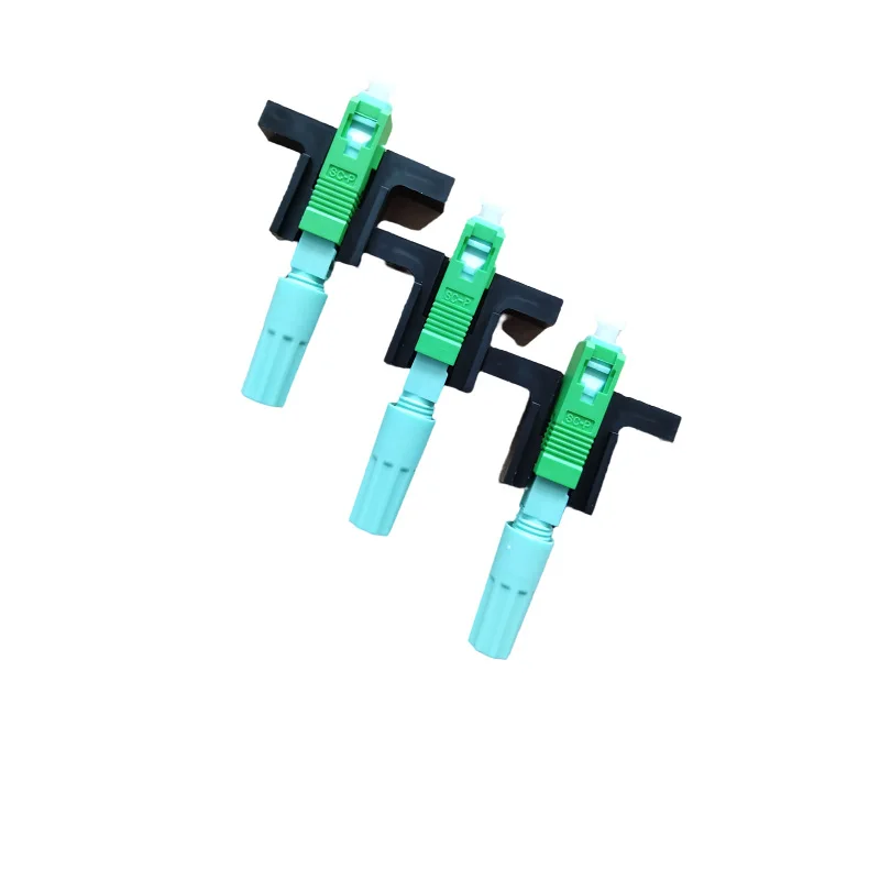 

High Quality 58MM SC APC SM Single-Mode Optical Connector FTTH Tool Cold Connector Tool Fiber Optic Fast Connnector