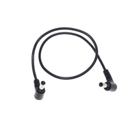 DC Power Plug L-shaped 5.5X2.1mm / 5.5*2.1 male 90 Right Angle Jack with Cord Connector Cable 22AWG