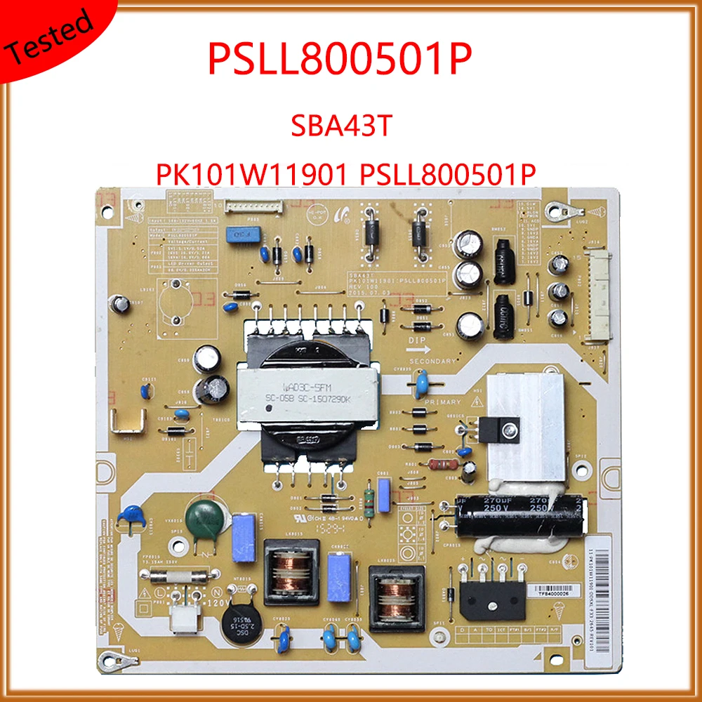 

PSLL800501P SBA43T PK101W11901 Original Power Supply Board For TV Power Supply Card Professional Test Board Power Card