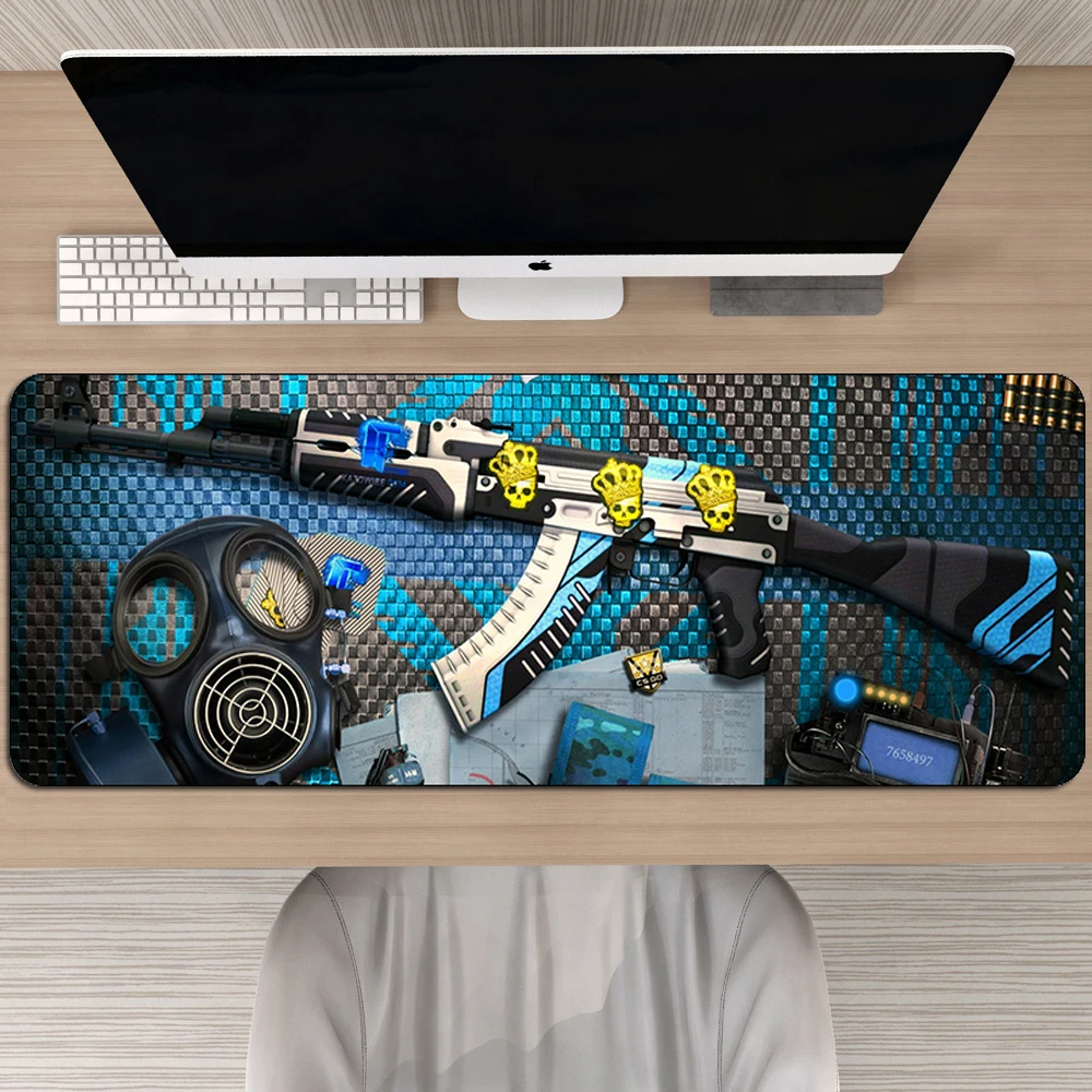 

Large Gaming CS GO Mouse Pad Gamer Locking Edge Rubber Keyboard XL Mat Dragon Lore Hyper Beast Mousepad Grande Desk Computer Mat