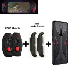 Original E-Sports Handle With For ZTE Nubia Red Magic 6s Pro Case 6sPro Gaming Cooling Silicone Soft Back Cover With Gamepad