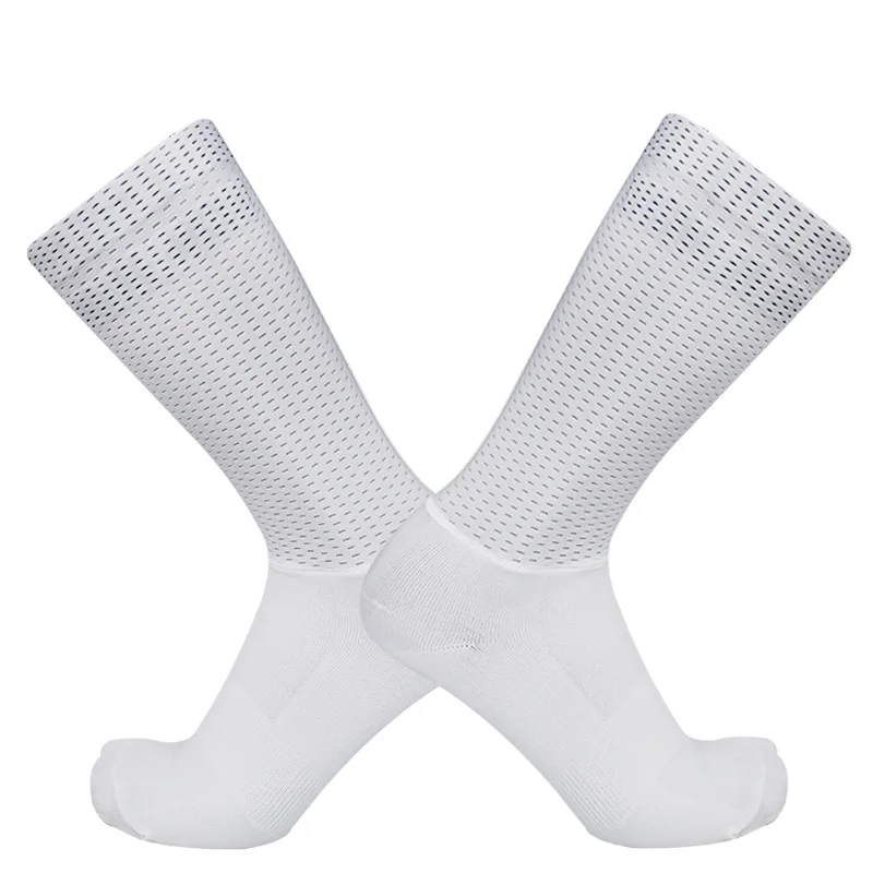 Neue Sommer Aero Bike Team Radfahren Socken Silica Gel Nicht-slip Atmungsaktive Pro Racing Sport Socken Männer Frauen Calcetines Ciclismo