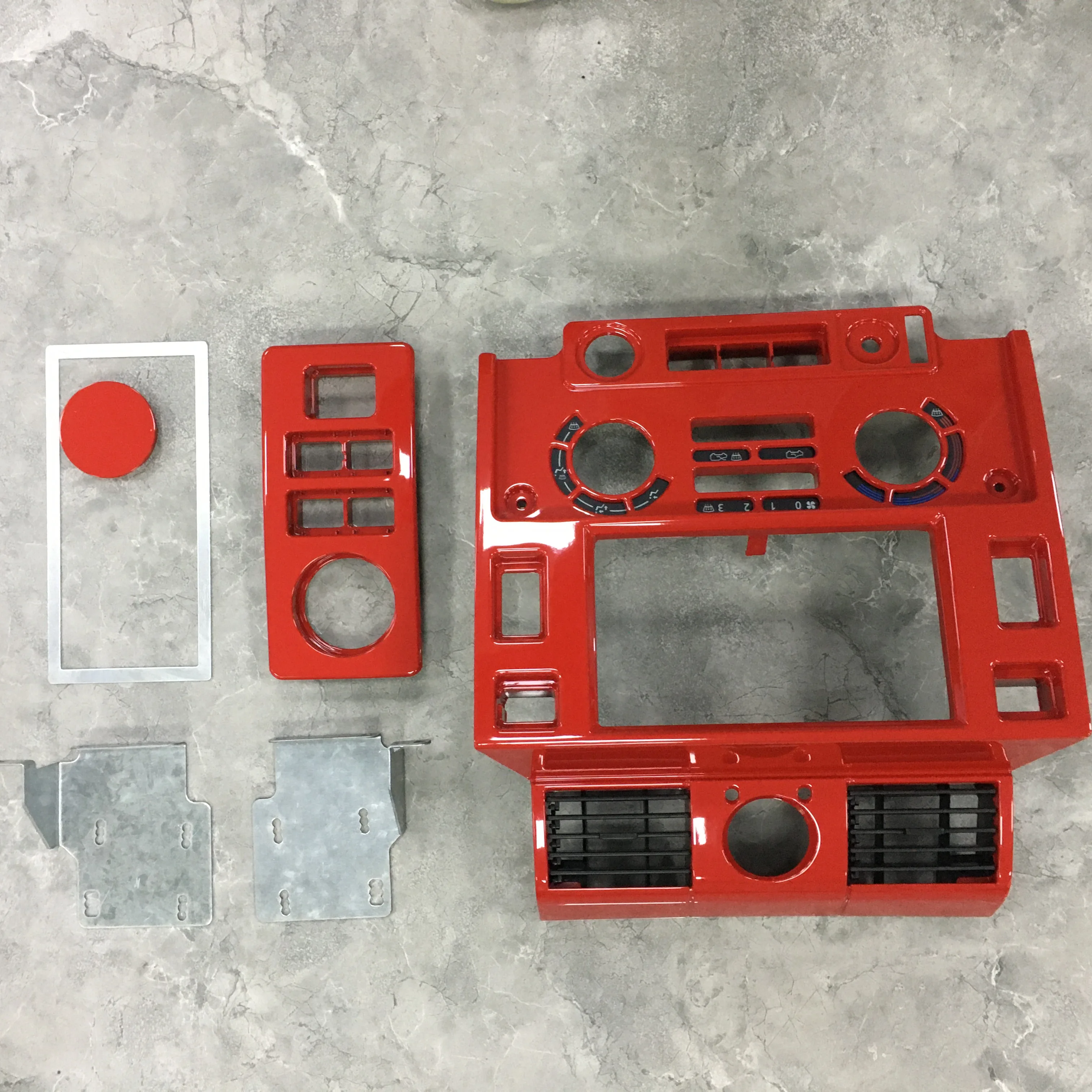 Dashboard Cover Center Console Panel For Land Rover Old Defender 90 110 Parts