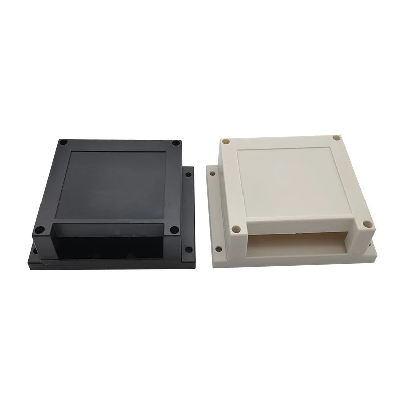 

Free Ship 2pcs/Lot LK-PLC02 Wall Mount Plastic Din Rail Enclosure Junction Box Electronic Equipment Enclosure Industrial Box