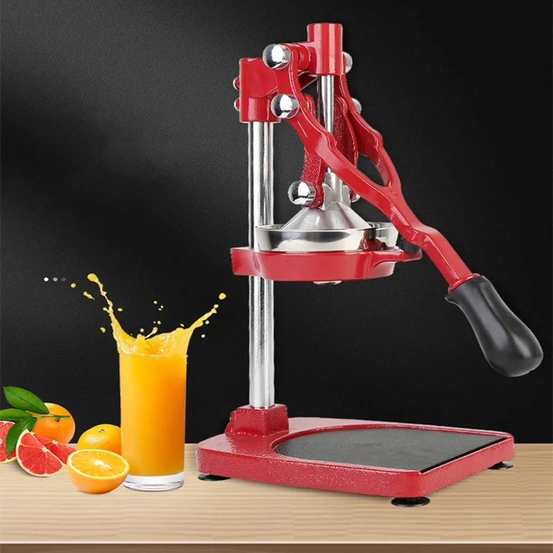 Manual hand press orange lemon watermelon pomegranate juicer machine