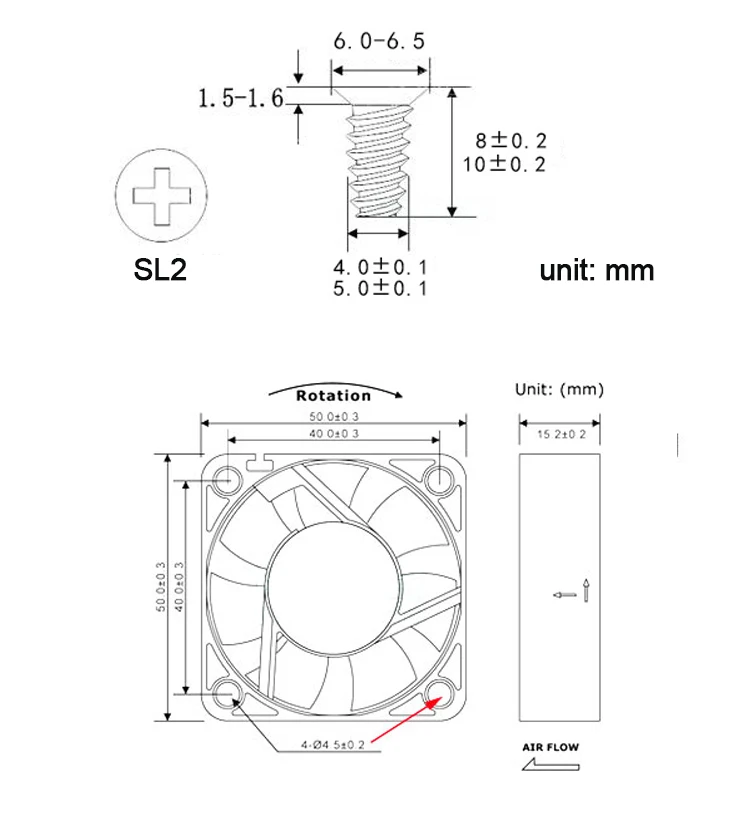100pcs/lot KB Computer PC Case Cooling Fan Mount Screw Heat Dissipation Screws Fixer M5*8mm M5*10mm M5*12mm