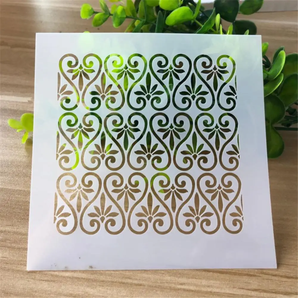 Embossed Flower Stencils painting and decoration Scrapbooking Photo Album Decorative Embossing wall Stencil Journal Stencils