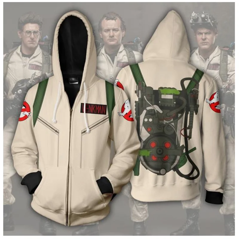 NUOVI uomini con cappuccio SPENGLER felpe con stampa 3D costume casual con cappuccio cerniera giacca mimetica felpa con cappuccio cosplay