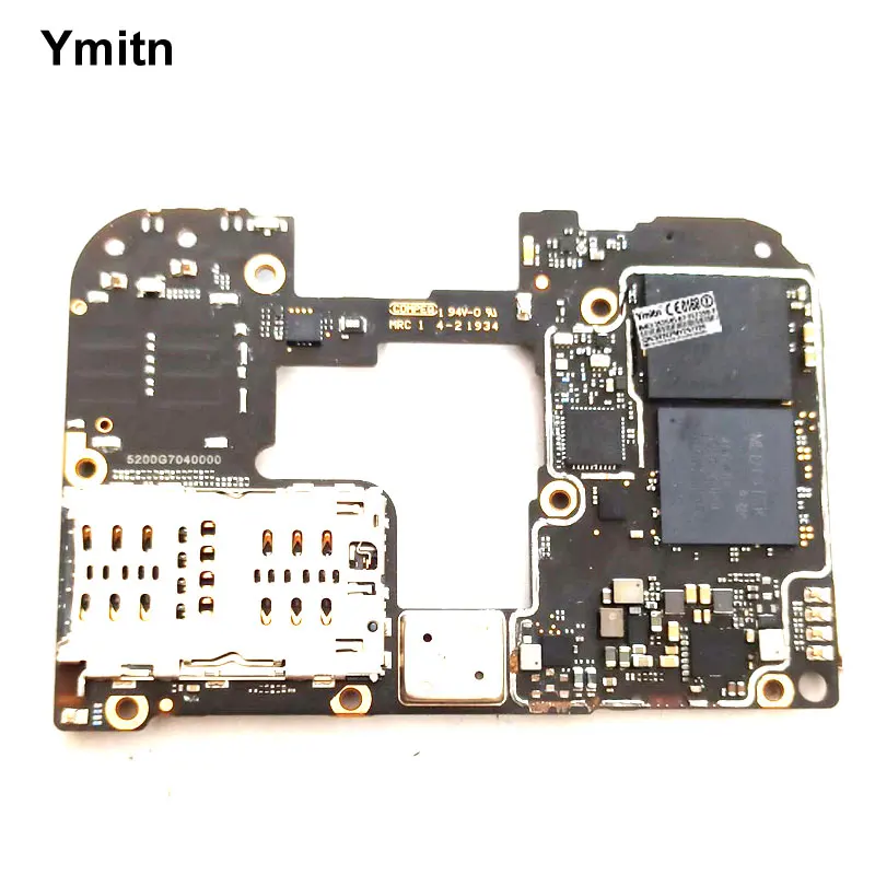 Ymitn Mainboard For Xiaomi RedMi hongmi Note 8 Pro Note8Pro Motherboard Unlocked Global Rom With Chips Logic