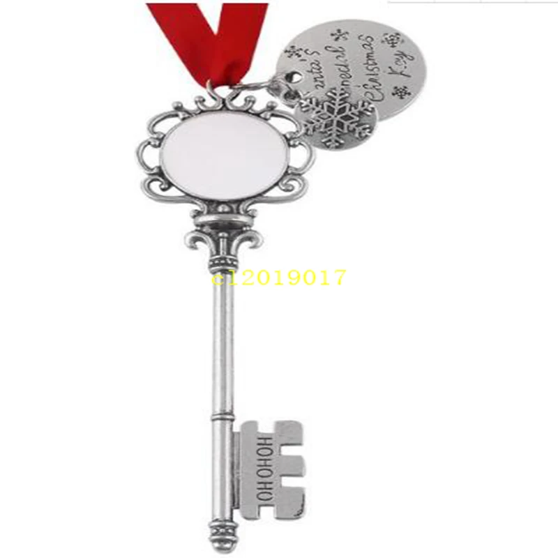 200pcs/lot New design fashion high quality stylish christmas ornament pendant santa magic key