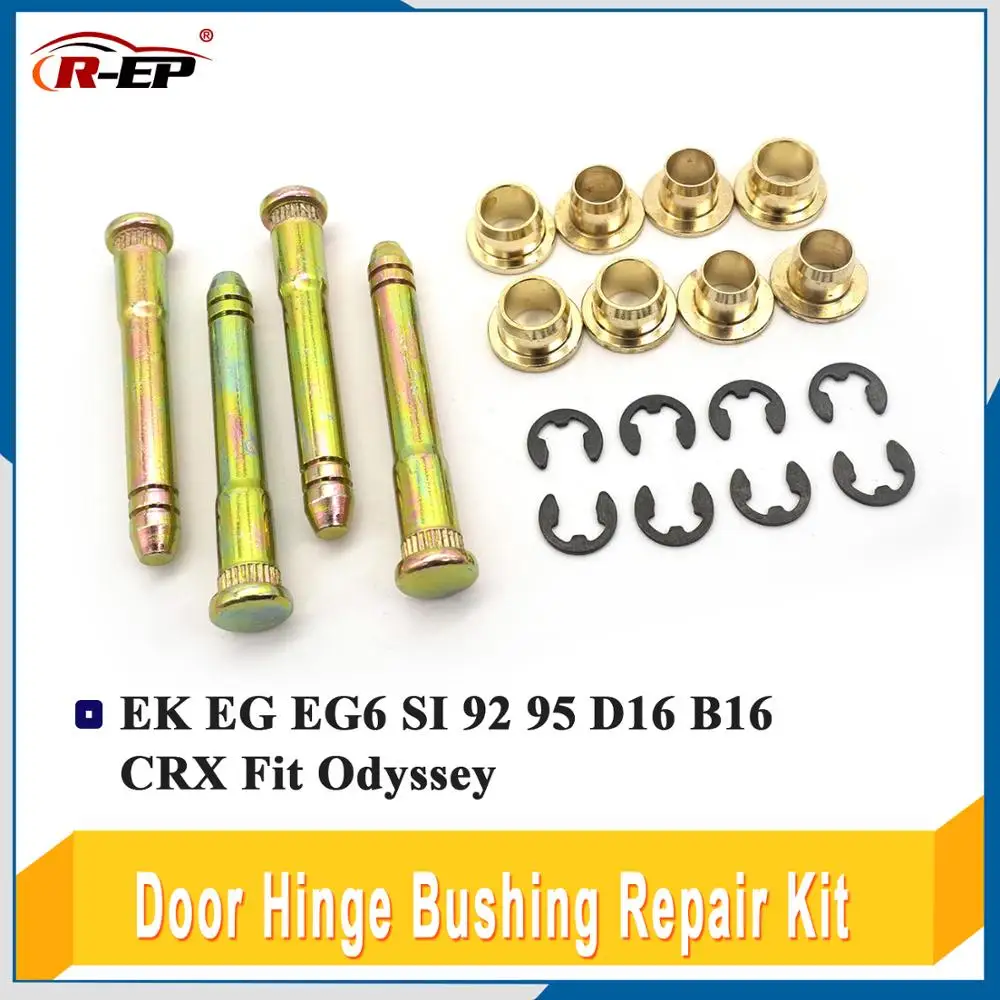 Door Hinge Bushing Repair Kit Set For Honda Civic EK EG EG6 SI 92 95 D16 B16 CRX Fit Odyssey Door Auto Parts