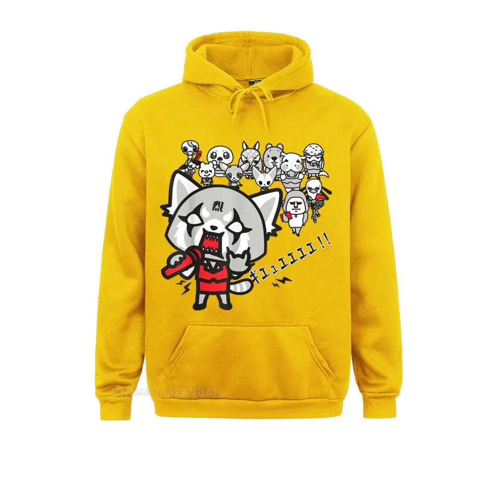 Aggretsuko Rage Karaoke Tee Shirt Cheap Women's Sweatshirts 3D Printed Hoodies Long Sleeve Summer Sportswears Father Day