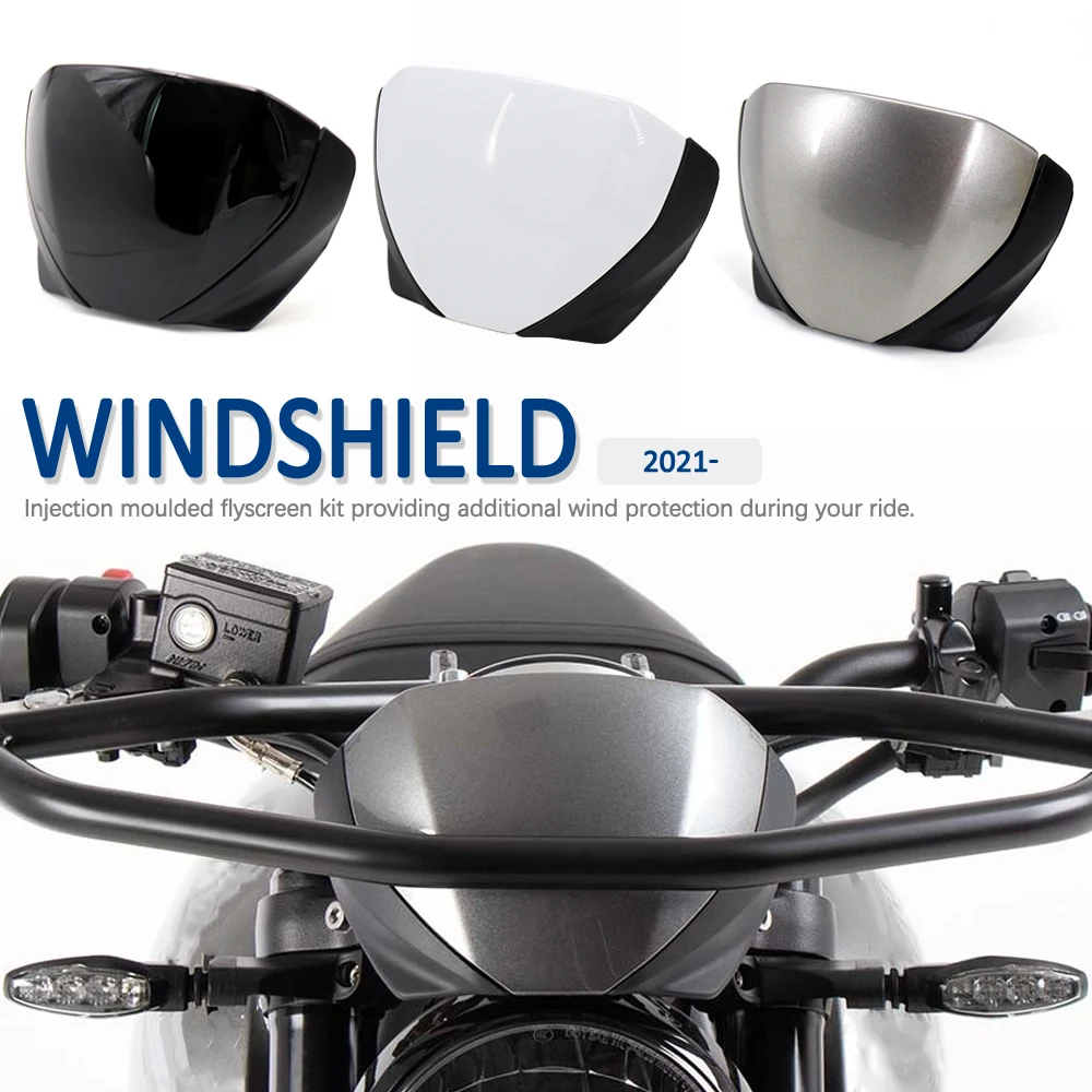 

New 2021 2022 motorcycle Front Screen Lens Windshield Fairing Windscreen Deflector For Trident 660 For trident For TRIDENT660