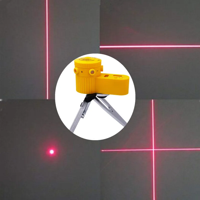 Multifunction Cross Line Laser Level Ertical Horizontal Vertical Line Equipment Measuring with Tripod Laser Trena Level Tools