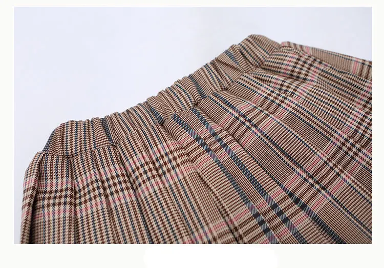 Mädchen-Kleidungsanzug für formelle Partys, Blazer- und Rock-Set, modische Frühlings-Outfits aus Baumwolle und Leinen für Kinder im Alter von 4, 5, 7, 9, 11, 12, 13 Jahren. – Detail 13