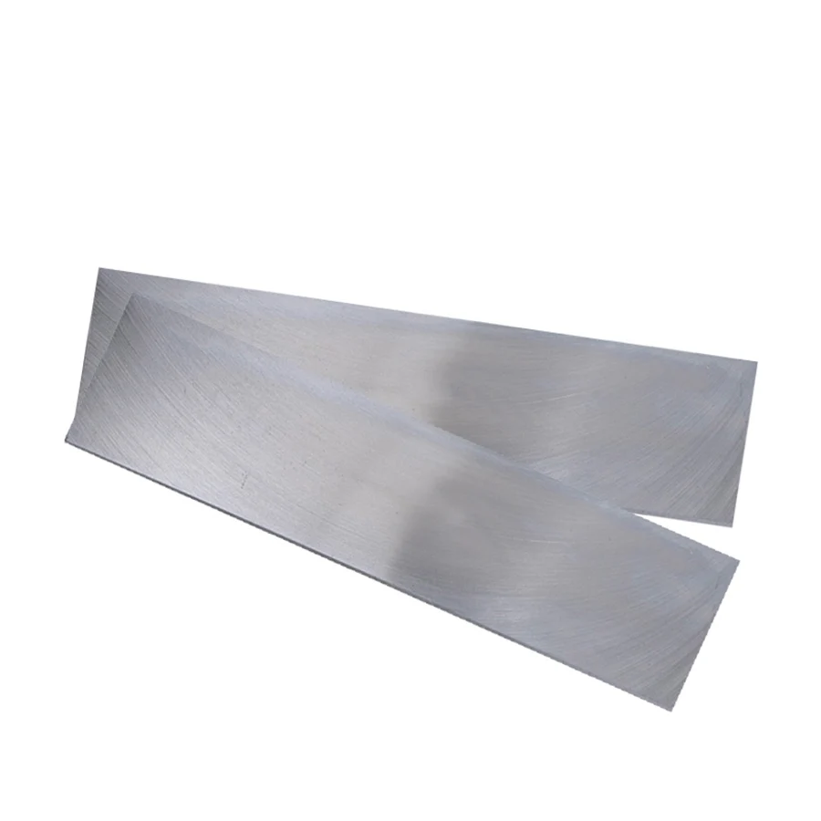 Outil de tournage en acier à grande vitesse, lame en acier blanc, lame de barre en acier blanc, couteau en acier tranchant, lames de tour d'embryon, 8mm d'épaisseur, 300mm de long