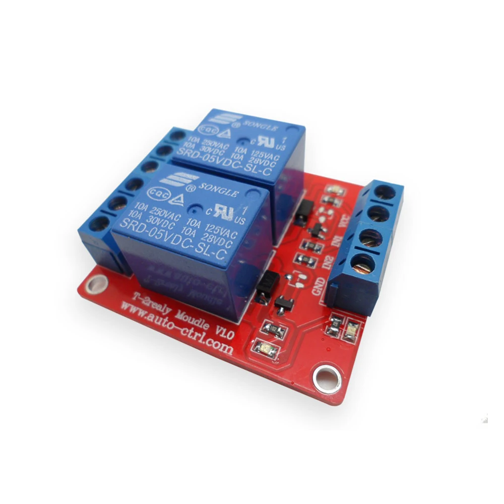 3V 5V 12V 24V Relais Module High Low Level Trigger 2 Channel Way Apparaten Relais Expansie board
