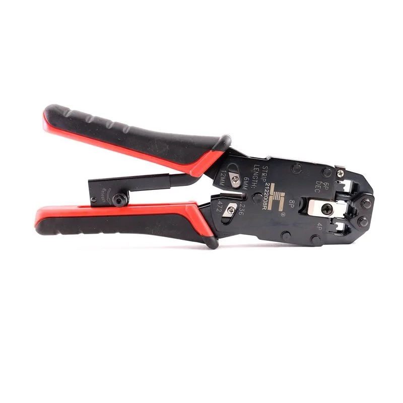 Imagem -06 - Left Buckle Crimping Pliers For 6p6c Cabo Rj11 Rj12 Connector