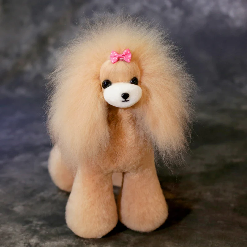 Model Dog grooming wig Teddy bear wholebody wig (body Wig only ,without dog dummy )