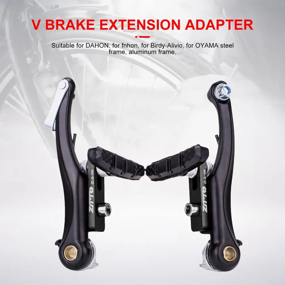 Bicycle V Brake Caliper Folding Bicycle Seat Wheel Set VBrake Extension Conversion 406 To 451 Adapter Bike Brake Adjustable Seat