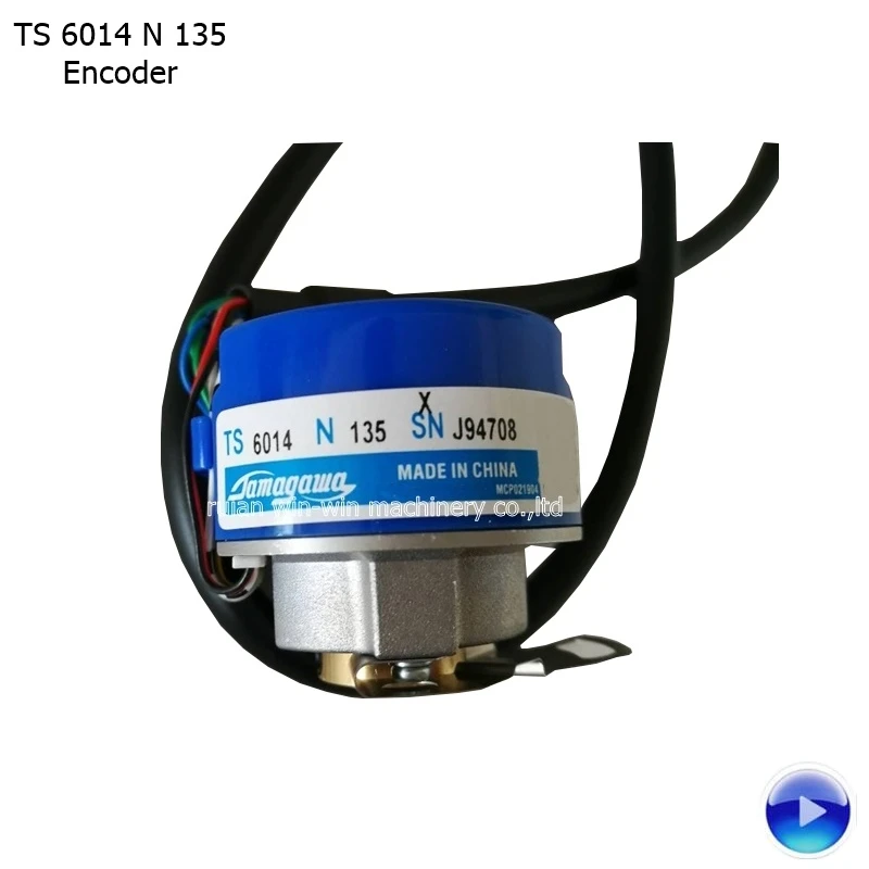 

TS 6014 N 135 Encoder Inner diameter 8 mm Rotary Encoder Tamagawa for 1.5KW servo motor