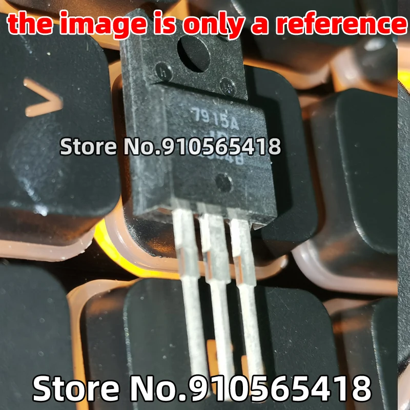 50/30/20PCS NJM7915FA Triple-terminal voltage-regulator tube negative 15V  Plastic seal 7915A TO-220F