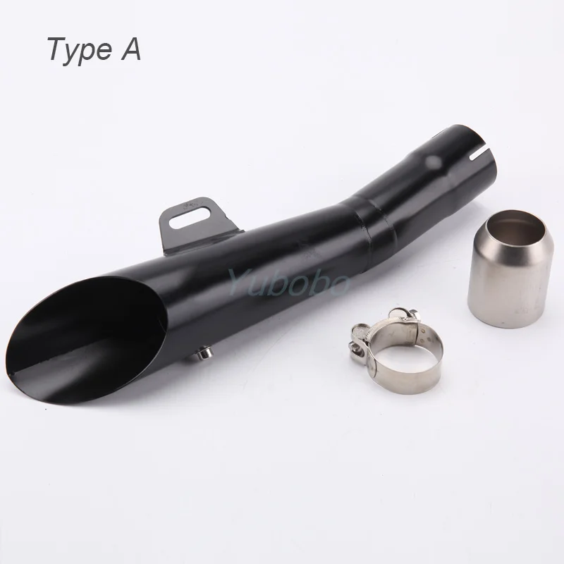 Modify Universal Motorcycle 51mm Exhaust Pipe YZF R6 R1 Z750 MT03 FZ1 ER6N GP Muffler System Silencer Slip on Echappement Moto