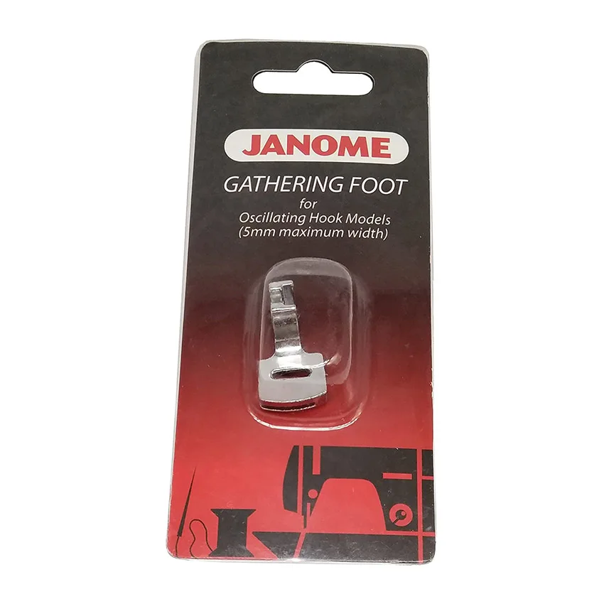 Janome Sewing Machine Gathering Foot part no 200-124-007 5mm maximum width