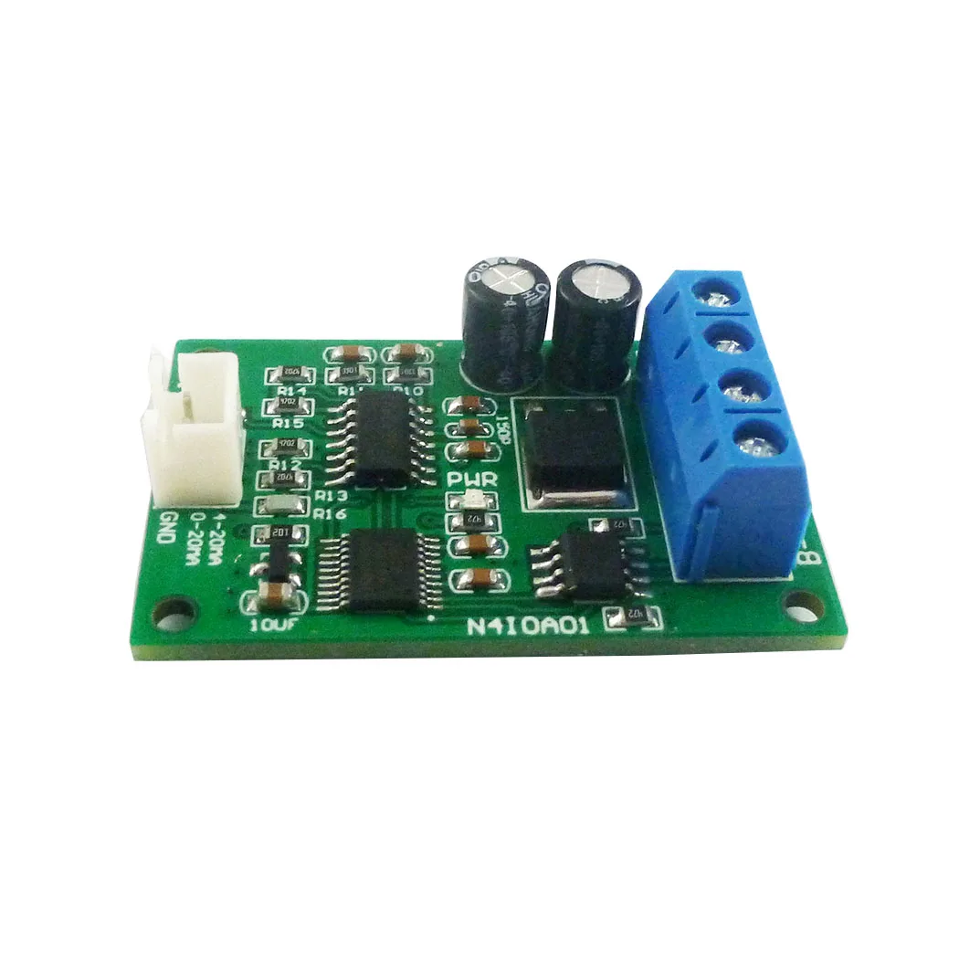 DC 12V 24V RS485 to 4-20MA 0-20MA Current Signal Generator PWM To Current Analog Converter Modbus RTU 03 06 DAC Module DIY