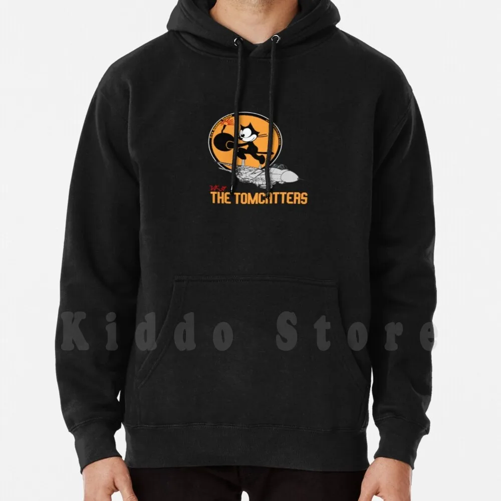 F-14 Grumman Tomcat Vf-31 The Tomcatters Hoodies Long Sleeve F 14 F14 Grumman Tomcat Tomcatters Squadron Us