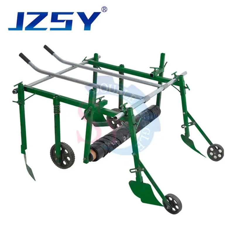 من السهل تشغيل آلة القمح المغطاة بغشاء بلاستيكي قصير بسحب يدوي للدفيئة/فيلم بلاستيكي بشري يغطي الأدوات الزراعية