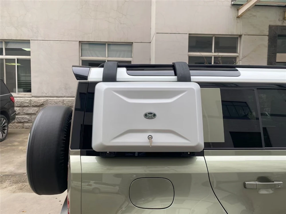 

1 Pcs Silver Exterior Side Mounted Gear Carrier Box Fits for New Land Rover Defender 2020 2021 2022