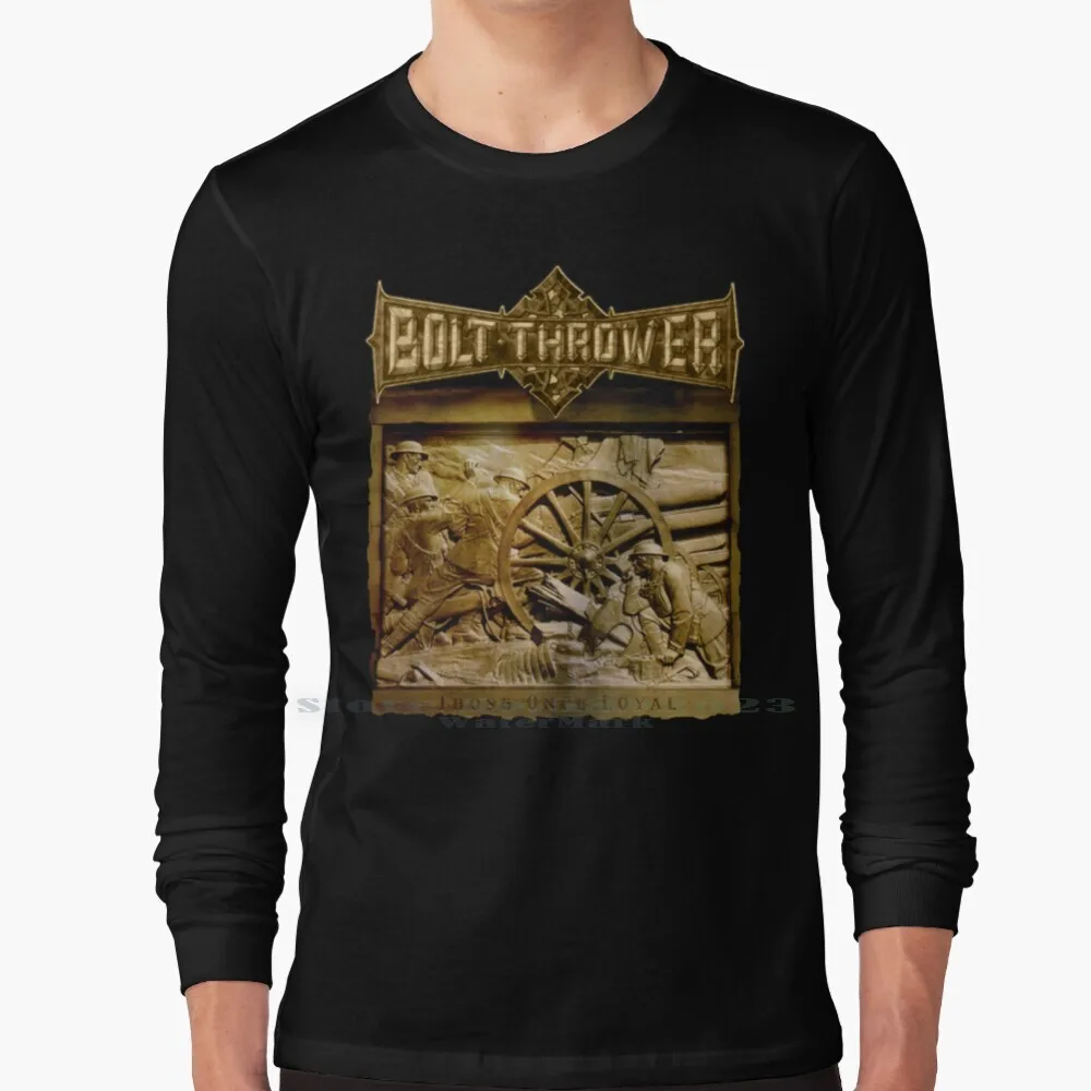 Bolt Thrower-Those Once Loyal Long Sleeve T Shirt 100% Pure Cotton