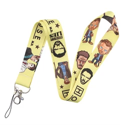 YL414 Suspense TV series Dr. House Key lanyard Keychain Personalise Office ID Card Pass Gym Mobile Phone Key Ring Badge Holder