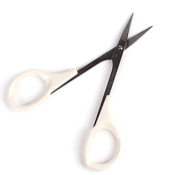 Professioneller Augenbrauenschere-Trimmer, gerader Kopf oder Winkelkopf für Volumen-Wimpernverlängerung, hochwertiges, wirtschaftliches Make-up-Werkzeug – Detail 5