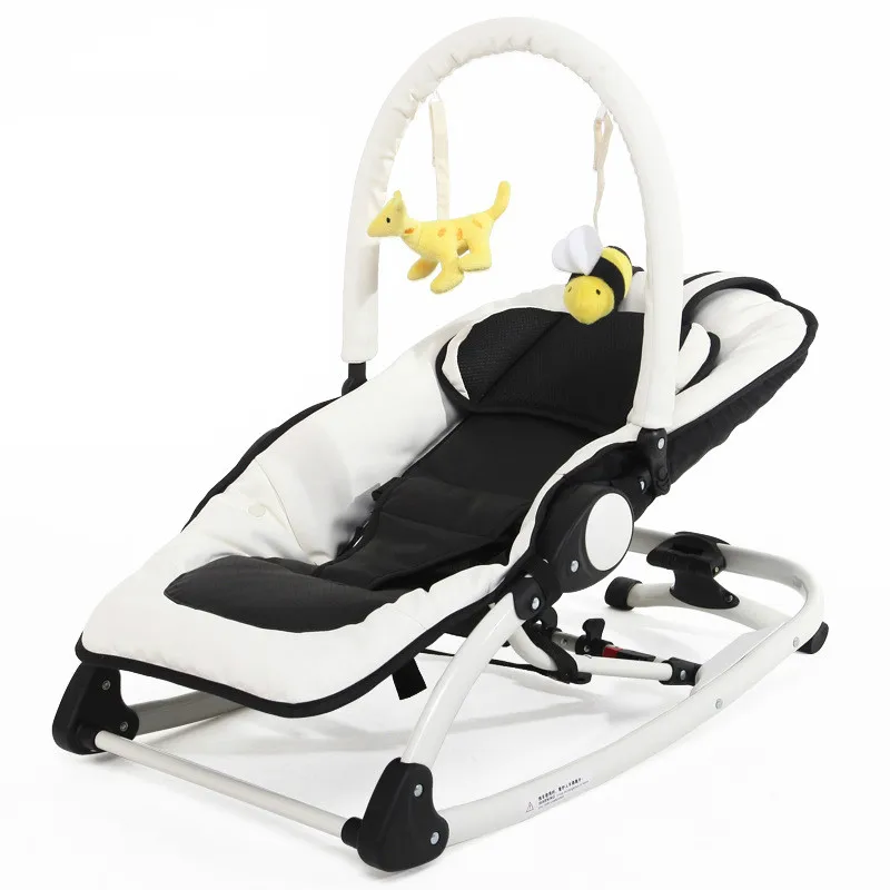 Baby Electric Rocking Chair Intelligent Swing Chair Small Shaker Newborn Multifunctional Comfort Baby Cradle for 0-18months